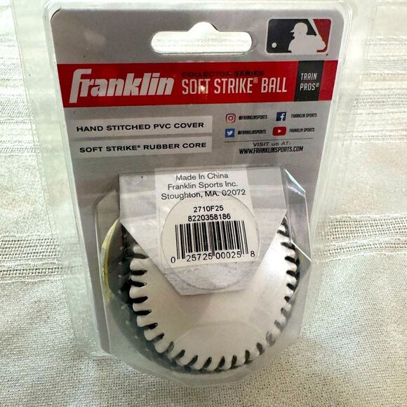 San Diego Padres Soft Strike Base Ball Franklin Collector Series - Picture 2 of 4